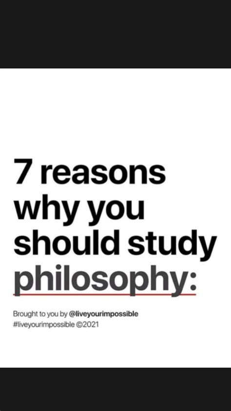 7 Reasons Why You Should Study Philosophy Pinterest