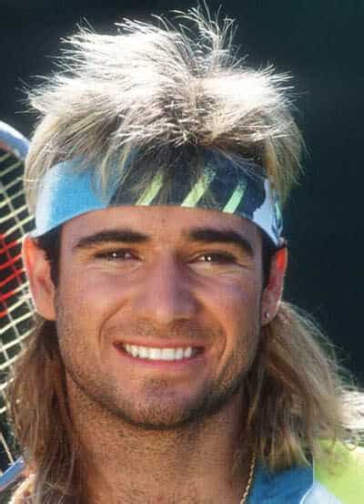The Facts About Andre Agassi Mullet Hair Cool Mens Hair