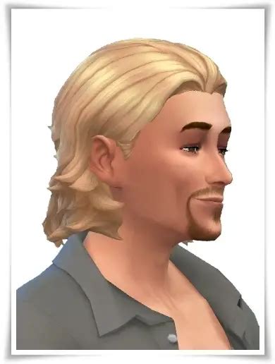 Sims 4 Short Slick Back Hair