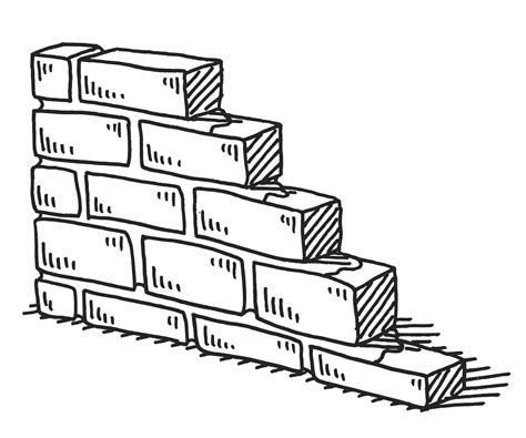 Draw A Brick Wall In Perspective