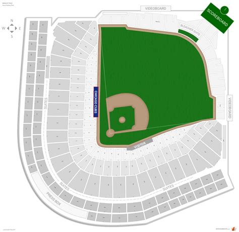 Fresh Wrigley Field Seating Chart With Seat Numbers Seating Chart