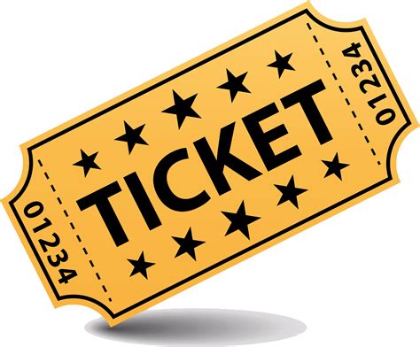 Ricksfight Sold Out Basic Event Ticket Drawing Of A Ticket Clipart