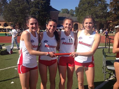 Marist Running Colonial Relays Womens Record Setting Team Photo