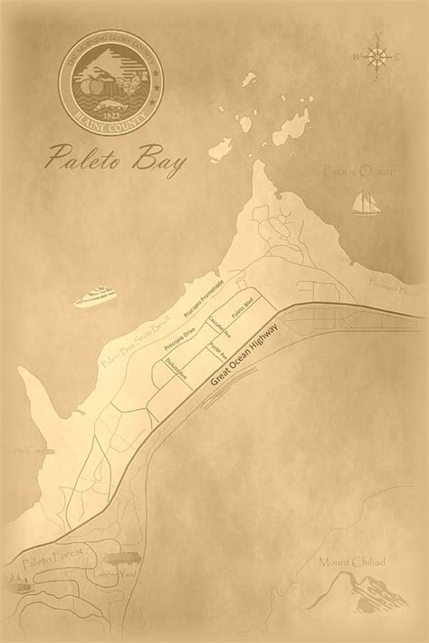 A Map Of Paleto Bay In Gtav Gaming