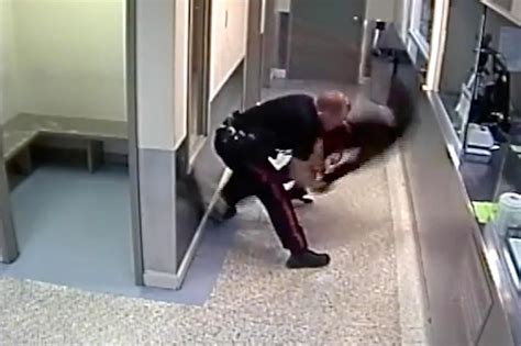 Shocking Video Captures Cop Body Slamming Woman In Handcuffs