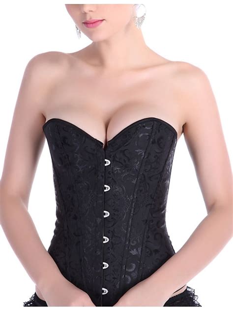 corset women s corsets country simple style bavarian overbust corset tummy control push up