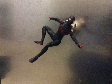Miles Morales Spider Man Into The Spider Verse S H Figuarts Custom Action Figure