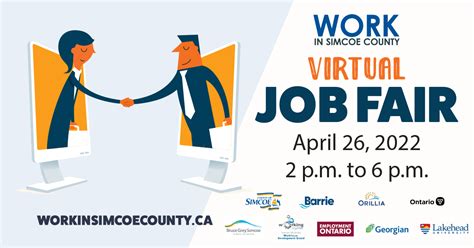 Virtual Job Fair April Work In Simcoe County Local Job Board