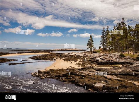 Georgetown Island Maine Stock Photo Alamy