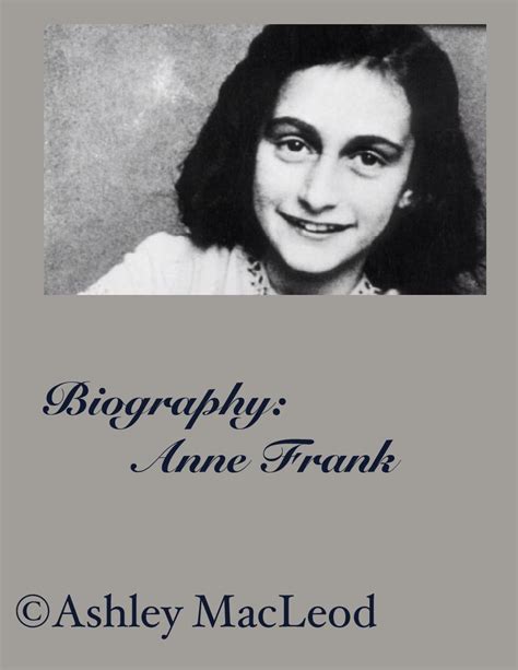 Anne Frank Biography The Diary Book 391118