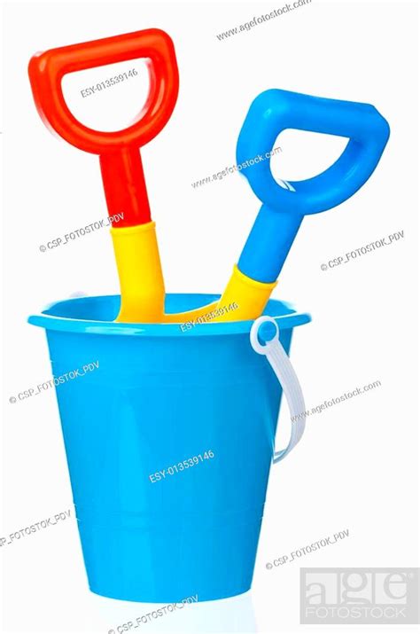 Toy Bucket And Spade Stock Photo Picture And Low Budget Royalty Free