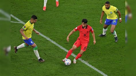 Brazil Vs South Korea Fifa World Cup 2022 Live South Korea Score