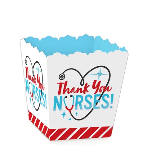 Thank You Nurses Party Mini Favor Boxes Nurse Appreciation Week