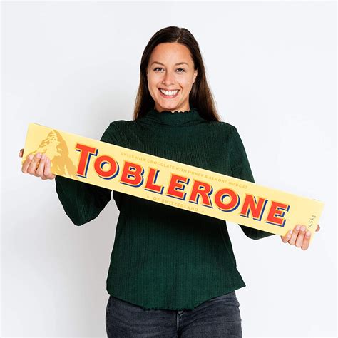 Giant Ten Pound Toblerone Candy Bar Unique T For Chocolate Lover