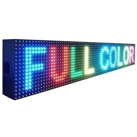 Rgb Full Colour Led Display At Rs 4000square Feet Light Emitting