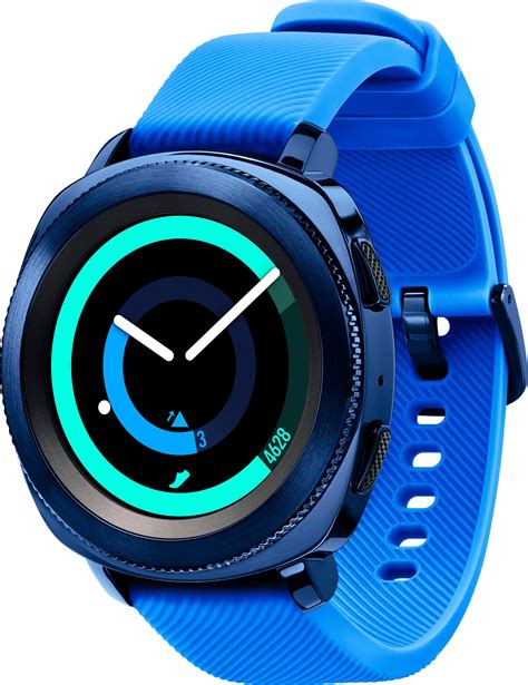 Best Buy Samsung Gear Sport Smartwatch 43mm Sm R600nzbaxar