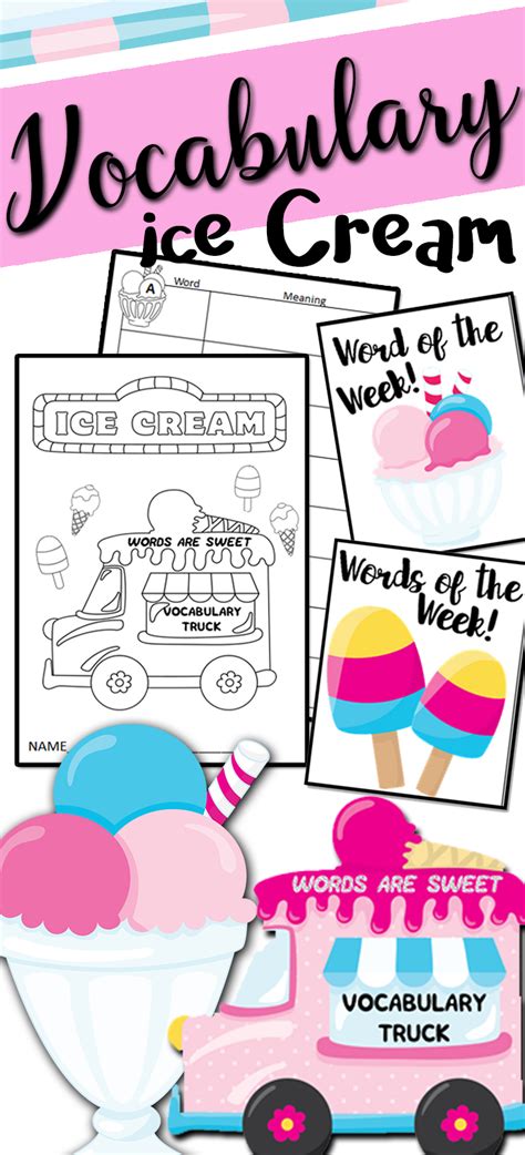 An apr that may change depending on other factors. Vocabulary Booklet Posters Dictionary Learning Ice Cream Theme | Vocabulary booklet, Spelling ...