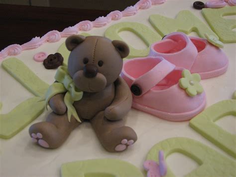 Decadent Designs Baby Shower Sheet Cake