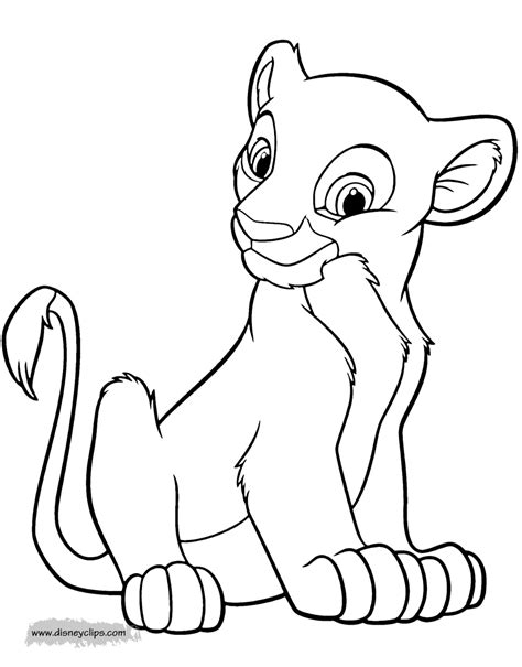 Lion King Disney Coloring Pages