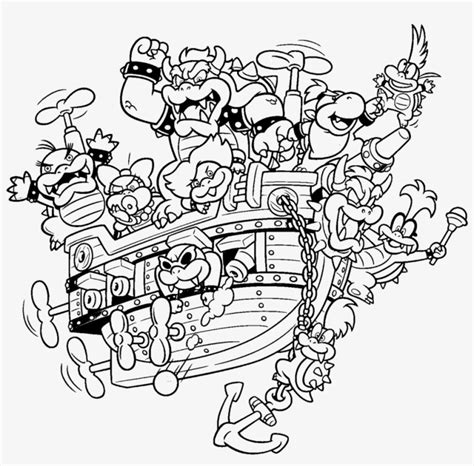 Mario Dry Bones Pages Coloring Pages