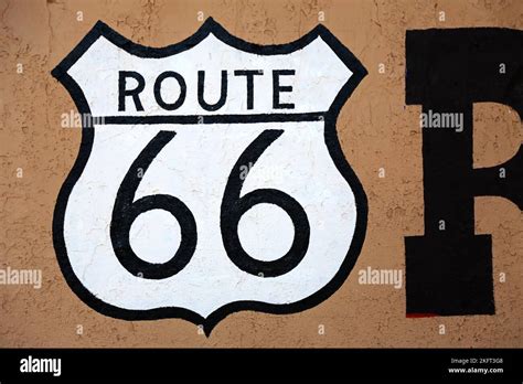 Western town in Seligman on historic Route 66 in the Wild West