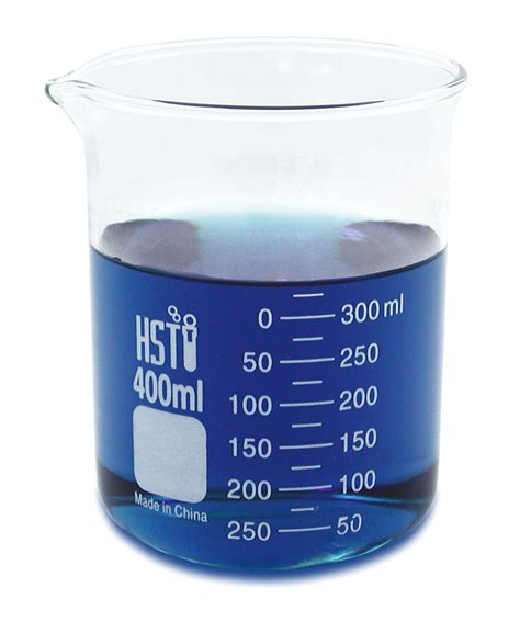 400ml Glass Beakers Borosilicate