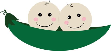 Twins Peas In A Pod Clip Art Library