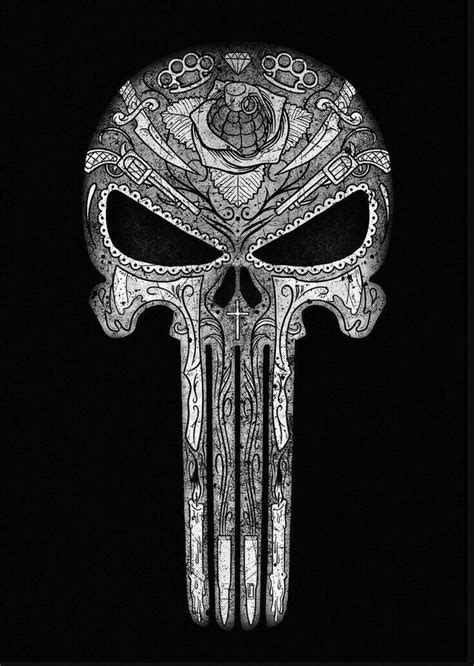 Pin By Alezx Chave On Diseños C Punisher Tattoo Punisher Artwork