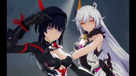 Honkai Impact 3 MMD 4K 60FPSKiana Kaslana Raiden Meiボッカデラベリタ