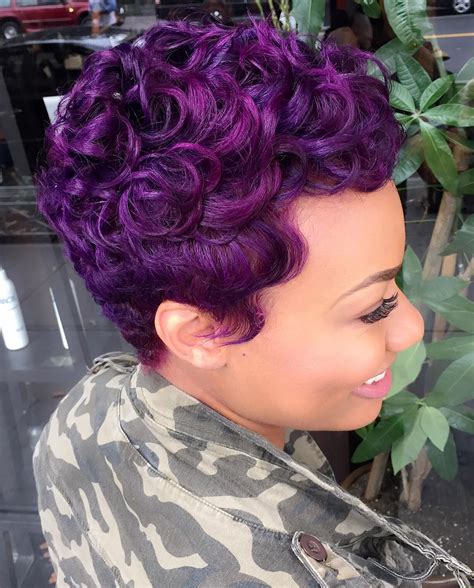 40 Versatile Ideas Of Purple Highlights For Blonde Brown And Red Hair