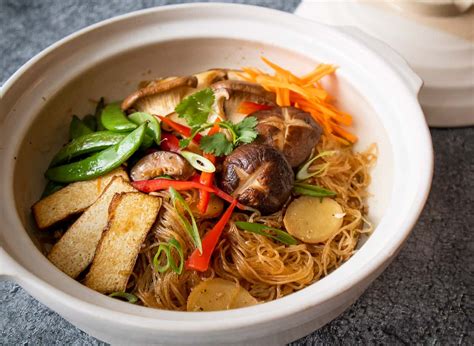 Umami Claypot Glass Noodles Recipe Vegan Hot Thai Kitchen