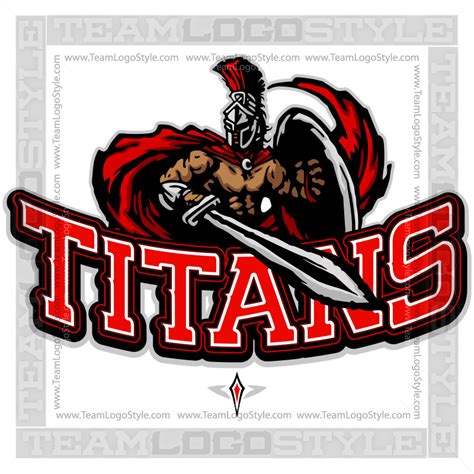 Titans Team Logo Vector Format  Eps