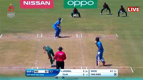 India Vs Bangladesh U19 World Cup 2020 Live Score Final Youtube