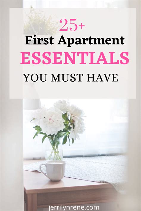 First Apartment Essentials You Actually Need First Apartment