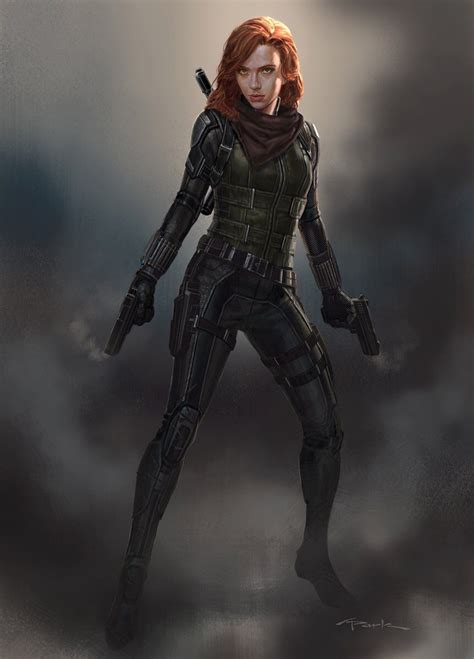 Marvel Concept Artist Shares Approved Design For Black Widow In