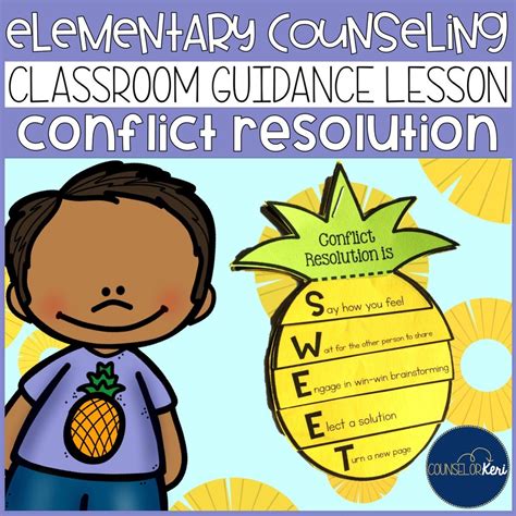 Conflict Resolution Classroom Guidance Lesson For School