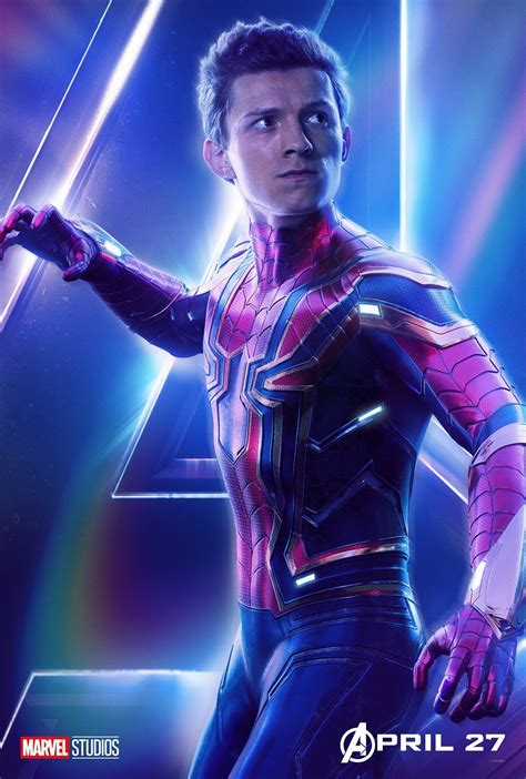 Https Marvelll Fr Wp Content Uploads Avengers Infinity War Poster Spider Man Peter