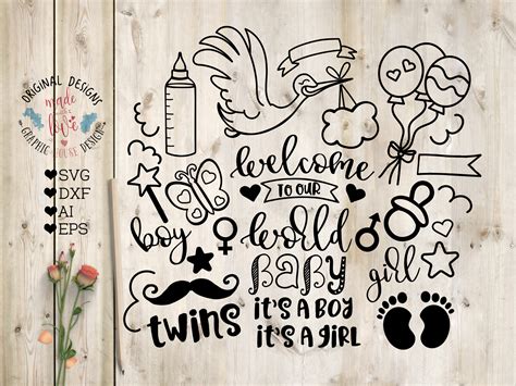New Baby Graphics Graphic By Graphichousedesign · Creative Fabrica