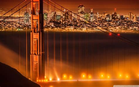 Hd Fog Over The Golden Gate Bridge Wallpaper Download Free 71501