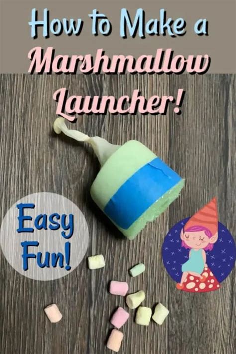 Marshmallow Launcher Fun Crafts For Kids Crafty Peel Stick Wood