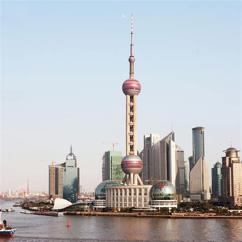 Oriental Pearl Tower In Shanghai By Roy Hsu