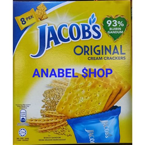Jual Biskuit Jacobs Original Biscuit Cream Cracker Crackers Biscuits Jacob Gandum Di Lapak