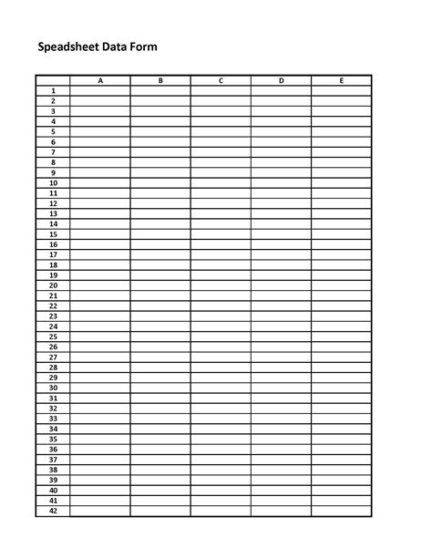 Excellent Free Printable Spreadsheet Paper Ginasbakery Hot Sex Picture