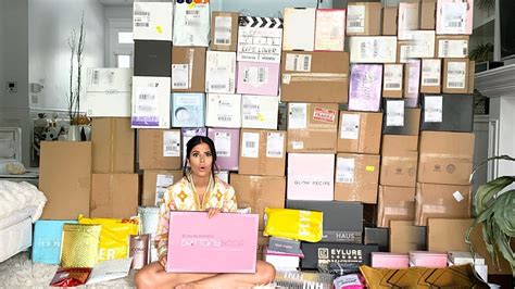 Biggest Pr Unboxing I Ever Done Huge Amount Of Free Makeup Youtube