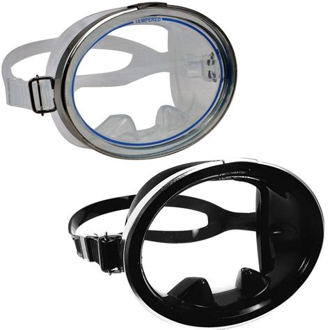 Classic Oval Silicone Scuba Dive Mask Mk040 Getwetstore