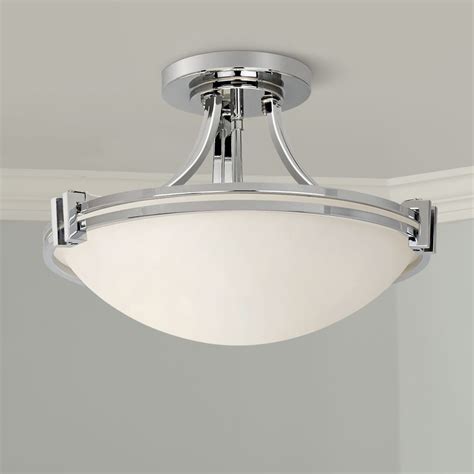 Possini Euro Design Art Deco Semi Flush Mount Ceiling Light Fixture