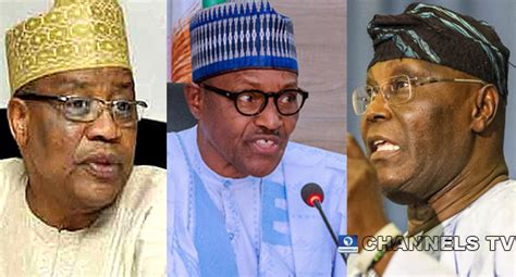 Presidential Election Ibb Congratulates Buhari Lauds Atikus