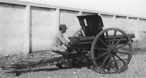 Krupp 75mm Cannon Ottoman Empire Mortar Towing World War Ii
