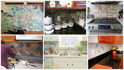 Ready to tile your kitchen yourself? 16 Inexpensive & Easy DIY Backsplash Ideas To Beautify ...