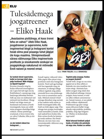 ELIKO HAAK TRENN TERVIS LAPSED August 2015